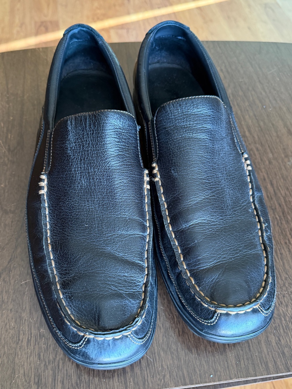 Cole Haan Tucker Black Leather Venetian Loafer
Orig. $130. Size:14  $32